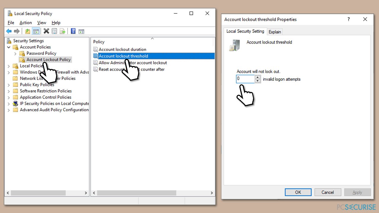 [Correction] L’erreur «Cette option de connexion est désactivée en raison d’échecs de tentatives de connexion» sur Windows