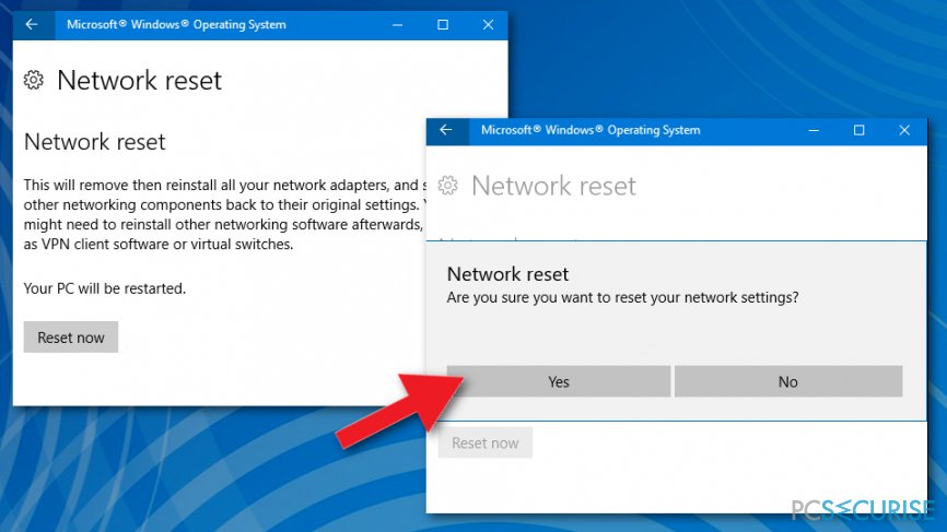 How to fix « There might be a problem with the driver for the Ethernet adapter » error on Windows?