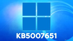 Comment remédier à l'échec de l'installation de la KB5007651 sous Windows ?