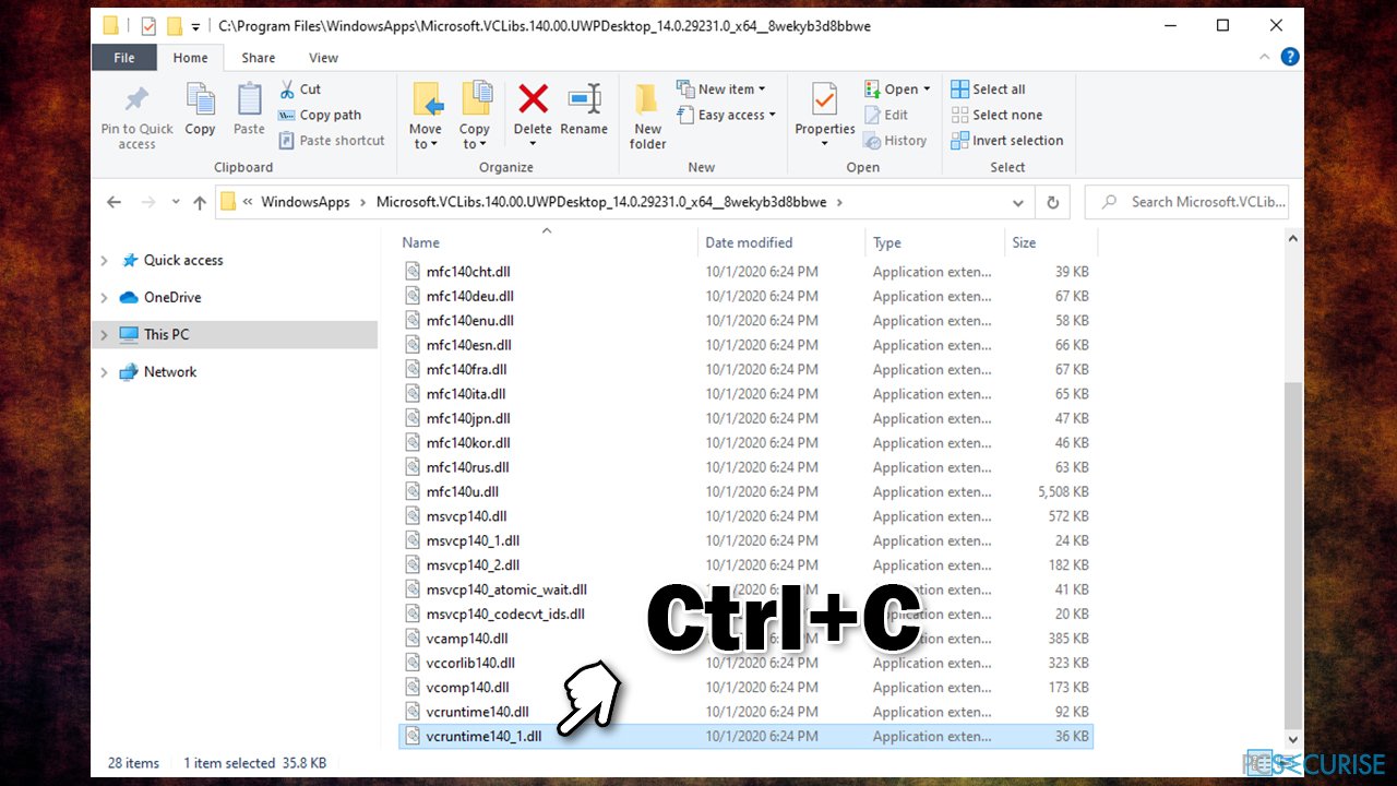 How to fix VCRUNTIME140_1.dll missing or not found error in Windows?
