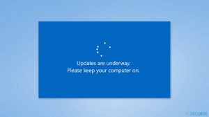 Comment résoudre le problème de Windows «Des mises à jour sont en cours» qui apparaît à l'écran ?