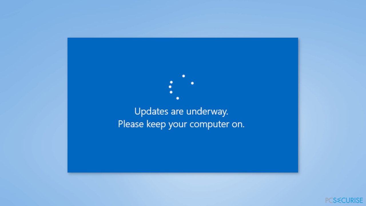 Comment résoudre le problème de Windows «Des mises à jour sont en cours» qui apparaît à l’écran ?