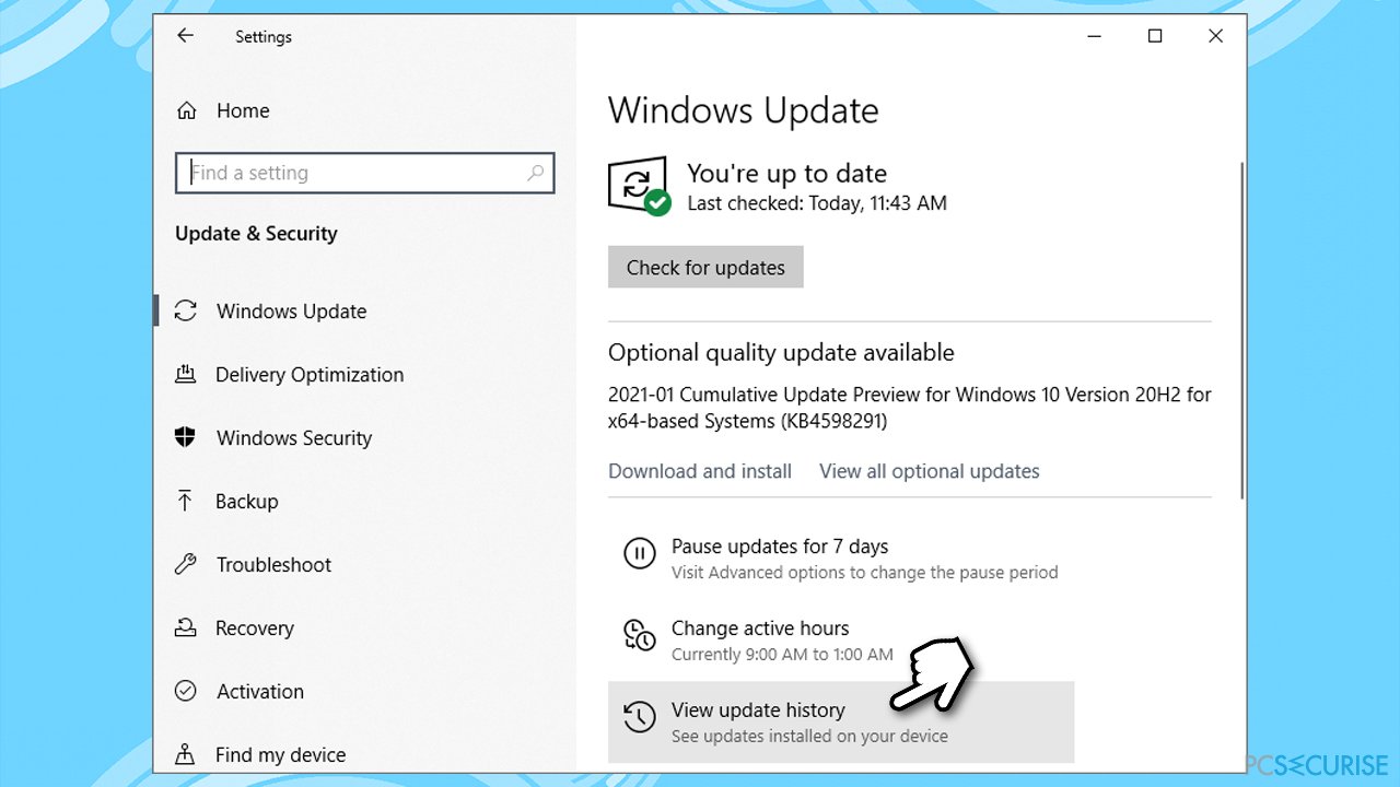 How to fix Windows Update error 0x80242016?