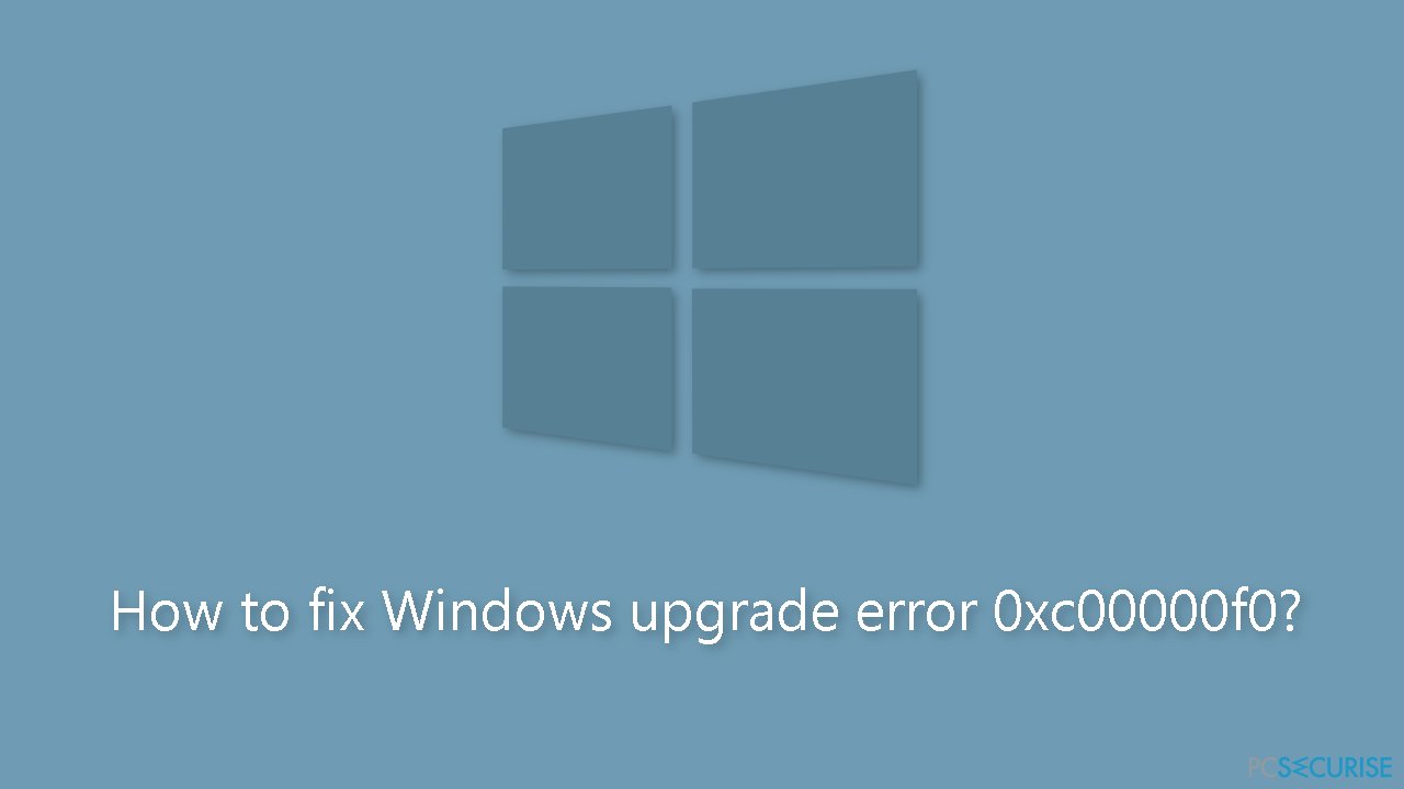 Comment corriger l’erreur de mise à jour de Windows 0xc00000f0 ?