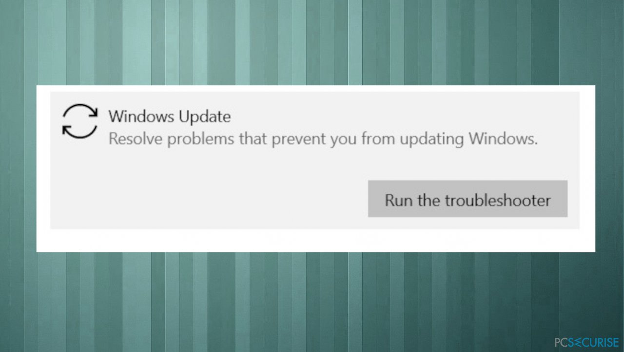 How to fix Windows update error 0x800f0805?